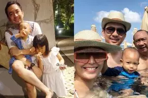 Potret 4 seleb pria bawakan tas pasangannya ini bukti cowok peduli