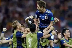 Bikin bangga, timnas Jepang disambut bak pahlawan sepulang dari Rusia