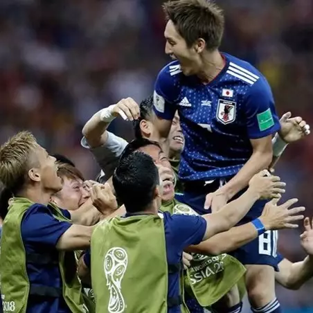 Bikin bangga, timnas Jepang disambut bak pahlawan sepulang dari Rusia