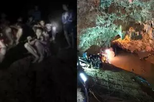 Seluruh dunia berjuang selamatkan 13 orang terperangkap 4 km dalam gua