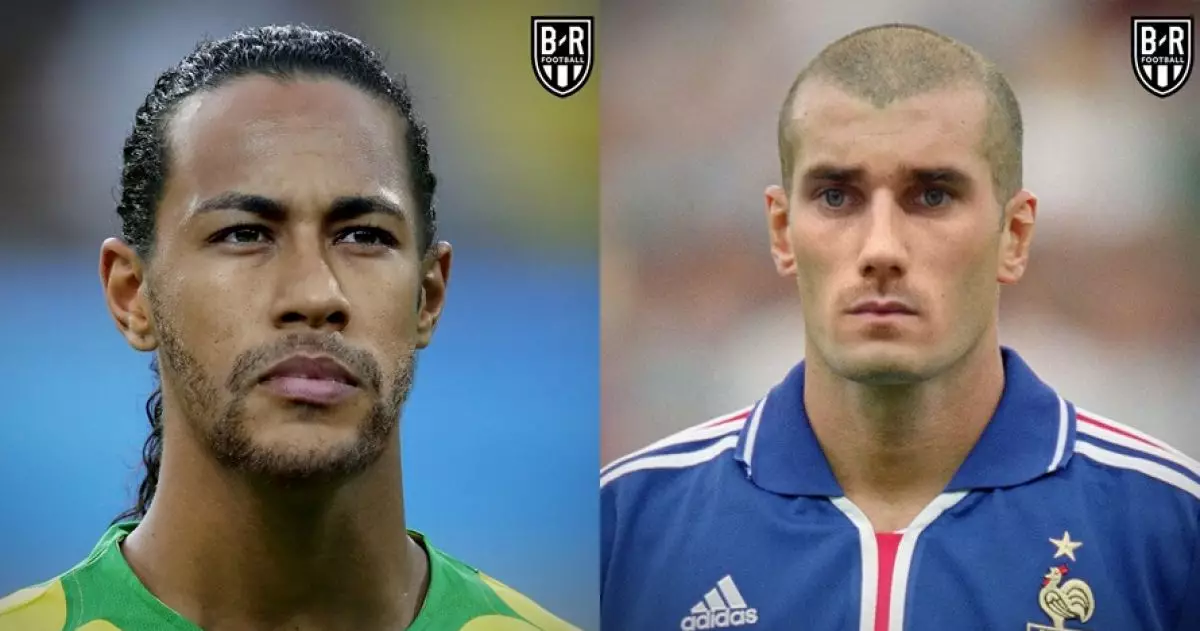 Ketika wajah 8 bintang Piala Dunia digabung dengan legenda, unik