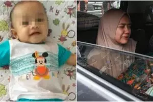 Ditemukan dalam kulkas, hasil visum bayi Adam Rayqal ini bikin pilu