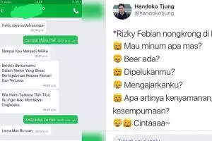 8 Percakapan berujung lirik lagu ini recehnya bikin auto nyanyi