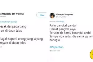 10 Pepatah berujung pantun ini kocaknya bikin baper gimana gitu