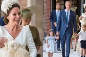 10 Momen manis pembaptisan Louis, anak ketiga Kate & Pangeran William