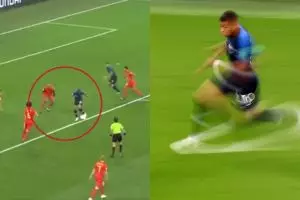 Deretan aksi menakjubkan Mbappe di laga Prancis vs Belgia, wow abis!