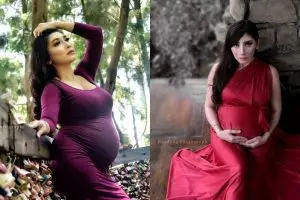 Elegan dan seksi, begini 10 potret maternity ala Baby Margaretha 