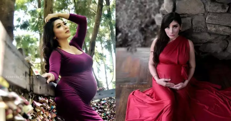 Elegan dan seksi, begini 10 potret maternity ala Baby Margaretha 