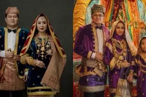 Gagah & elegan, 5 seleb ini menikah dalam balutan busana adat Minang