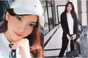 10 Aura cantik Dewi Paramita, sespri menteri sekaligus selebgram