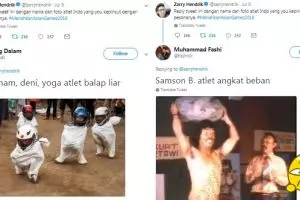 9 Pelesetan 'Atlet Asian Games' paling favorit ini bikin ngakak salto