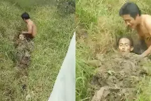 Viral, video pria tersetrum dikira sudah meninggal namun hidup lagi