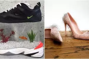 Antimainstream, 10 sepatu ini desainnya bikin kamu kucek-kucek mata