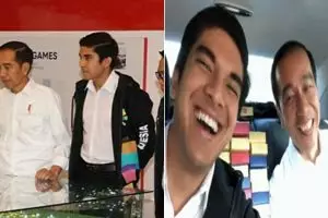 5 Momen akrab Jokowi dan Syed Saddiq di Palembang, idola kaum muda nih