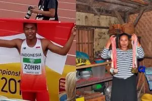 TNI AD mulai rehab rumah Zohri, begini 10 potret pembongkarannya