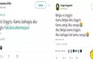 10 Cuitan 'sisa-sisa Belgia vs Inggris' ini bikin hati teriris