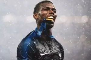 Juara Piala Dunia 2018, pelindung tulang kering Pogba jadi sorotan 