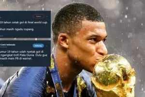 10 Cuitan kocak beda Mbappe vs anak muda zaman now ini bikin ngakak