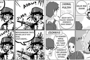 15 Komik strip 'rintihan mahasiswa' ini bikin tersenyum getir