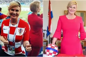 Curi perhatian di Piala Dunia, Presiden Kroasia dikira bintang porno