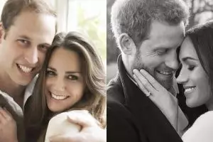 Jadi pusat sorotan, ini 11 beda gaya mesra William-Kate & Harry-Meghan