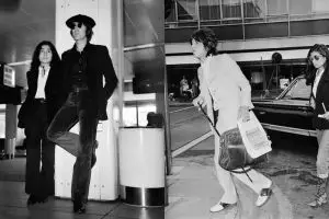 10 Gaya airport look seleb Hollywood di tahun 70-an, jarang terungkap