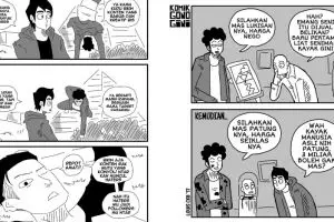 15 Komik strip 'gono-gini' ini kocak & nyidirnya ngena banget
