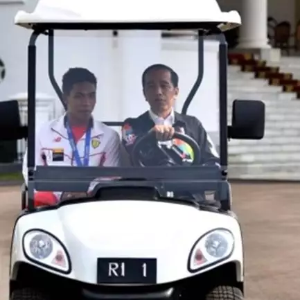 Presiden Jokowi sebut Zohri orang besar Indonesia, ini alasannya