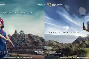 6 Poster Asian Games ini keren abis, jadi pengen keliling Indonesia