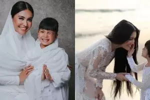 Kompak abis, ini 10 momen ceria Denada & putrinya saat kembaran baju