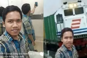 Cowok ini minta fotonya diedit biar cakep, 8 hasilnya malah bikin iba