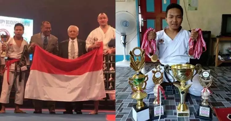 Berbekal Rp 600 ribu, kisah Fauzan jadi Juara Dunia karate bikin salut