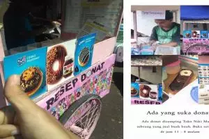 Viral kisah penjual donat tunarungu di Salatiga, warganet terharu
