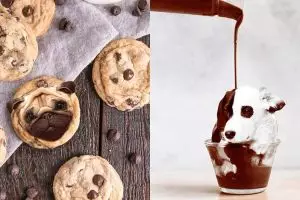 10 Foto editan anjing jadi satu sama makanan, hasilnya bikin terkecoh