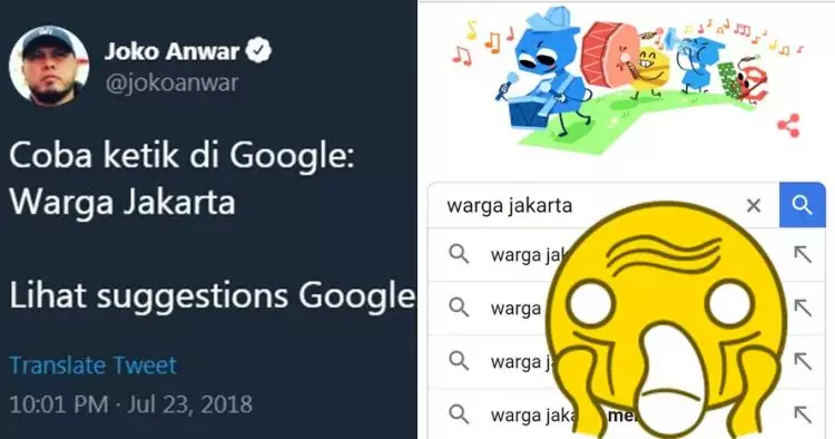 Ketik nama kota di Indonesia via Google, suggestions-nya buat trenyuh