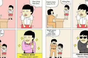 7 Komik strip masa depan siswa prediksi guru, bikin kaget lalu ngakak