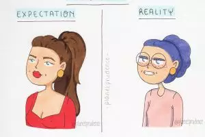 10 Ilustrasi ini gambarkan permasalahan cewek, makjleb banget