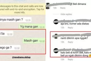 Chat 10 pembeli online salah fokus ini bikin penjual mengelus dada