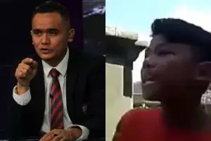 Bocah ini tirukan komentar ala Bung Jebret, lucunya jadi pengen diving