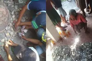 Rumah reyot dibongkar, lansia ini ternyata punya berkarung-karung uang