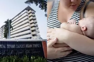 Usai 12 jam persalinan, cara wanita kabur bawa bayinya ini bikin syok