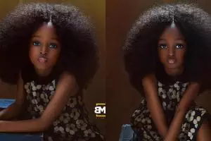 5 Potret Jare, bocah kulit hitam yang dijuluki gadis tercantik sedunia