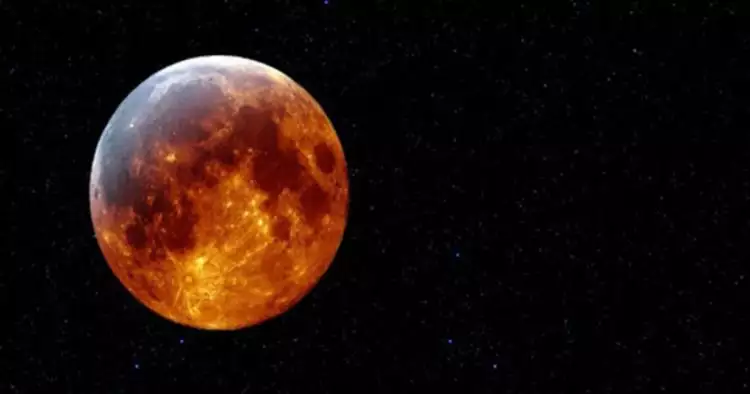 5 Fakta & dampak gerhana bulan total, bisa lihat planet Mars