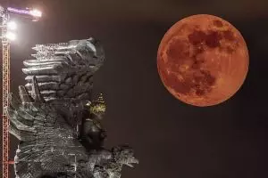 8 Penampakan gerhana bulan terlama dari berbagai kota di Indonesia