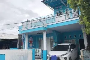 Wanita ini rumahnya penuh hiasan Doraemon, ini penampakan dalamnya