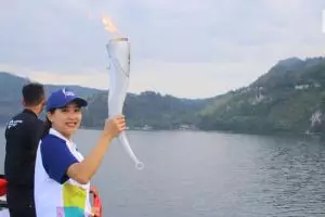 Tak lagi lewat Medan, turis asing kini terbang langsung ke Danau Toba