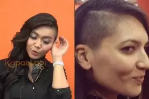 6 Seleb cantik ini pernah punya gaya rambut botak sebelah