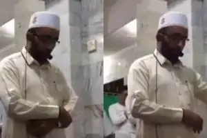 Ini video lengkap 14 menit imam bertahan baca ayat Alquran saat gempa