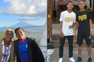 Adu 8 gaya Bagus Kahfi & Bagas Kaffa, si kembar pemain Timnas U-16