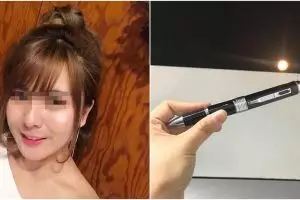 Cewek ini temukan pulpen di kamar ganti, fungsinya bikin kamu syok